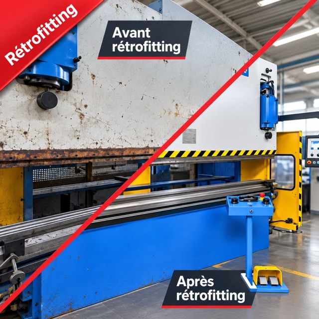 retrofit presse plieuse